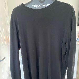 Zenga black long sleeve shirt